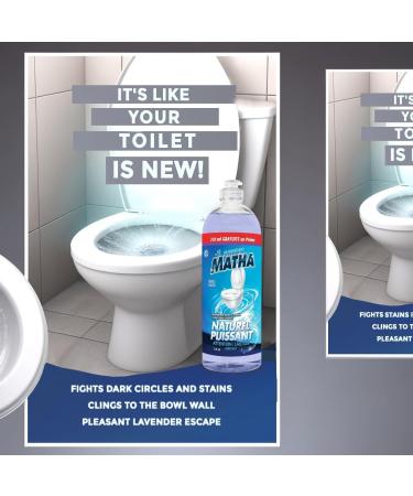 Savon Matha Nettoyant pour cuvettes de toilettes Lavande lot 2 x 710 ml - Buy Online on GoSupps.com
