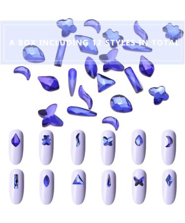 120 Pieces Flatback Rhinestones for Crafts Nail Gems Gemstones Crystals Jewels Craft Glass Diamonds Stones Bling Bedazzler Kit with Tweezers and Picking Pen 12 Colors 12 Shapes Rhinestones for - Buy Online on GoSupps.com