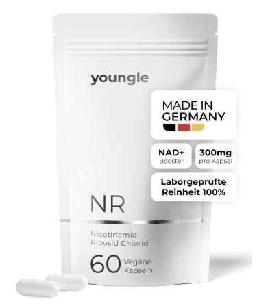 100% pure nad+ nicotinamide riboside chloride 300mg - 1+ month cure - developed by doctors - alternative to NMN - Made in Germany - 30 - niacinamide nicotinic acid nicotinamide riboside - Buy Online on GoSupps.com