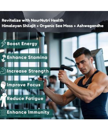 Nour Nutri Health Vitality and Wellness Support Ultra 24 in 1 Supplements Blend Ingredient includeShilajit Black Seed Oil Ashwagandha and More 60 Capsules - Buy Online on GoSupps.com