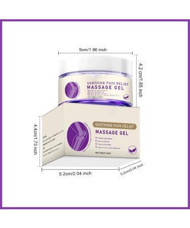 Gel Massage Confort Articulaire Soin Corps Apaisant pour Muscles et Articulations Barri re Protectrice Non Grasse pour Genoux Bras & Dos Formule pidermique Douce pour Femmes et Hommes (1 73g) 73 g (Lot de 1) 1 - Buy Online on GoSupps.com