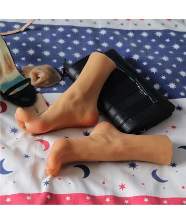 YH-Foot Silicone Model - Flesh-Colored 36A Realistic Female Foot with Clear Texture for Perfect Visual Appeal - International Shipping Available - Buy Online on GoSupps.com