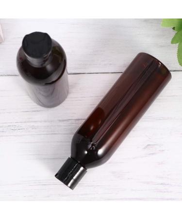 Minkissy Shampoo Dispenser 6pcs 250ml Portable Travel Bottles Plastic Refillable Bottles Plastic Squeeze Bottle with Disc Cap for Shampoo Lotion (Brown Bottle) Travel Size Toiletries - Buy Online on GoSupps.com