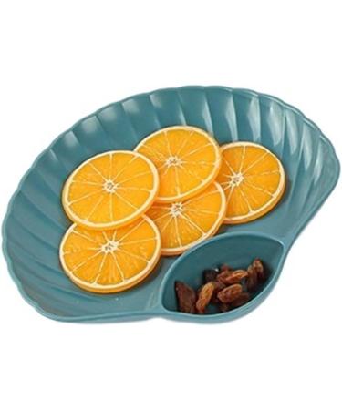 WALFREW Coupe Fruits Kitchen Breakfast Snack Dip Tray Dried Fruit Tray for Household Snacks Steamed Dumpling and French Fries Sauce Plate - Buy Online on GoSupps.com