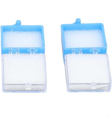 Pack of 20 Durable Plastic Bridge Boxes for Denture Storage | Foam Insert Portable & Ideal for Laboratories and Clinics - Buy Online on GoSupps.com
