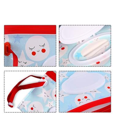 Buy Portable Baby Wipes Bag for Travel - Flip Top Wet Wipes Pouch (Color B) - International Shipping - Buy Online on GoSupps.com
