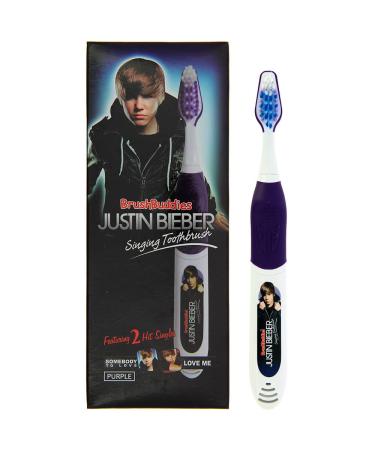 BB Designs Ltd Justin Bieber Singing Toothbrush (Somebody to Love and Love Me) Purple