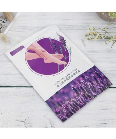 Moisturizing Lavender Essence Foot Mask - Exfoliating Dead Skin Peel for Hands & Feet - 40g - Buy Online on GoSupps.com