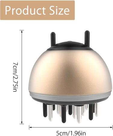 2-in-1 Scalp Massage Brush & Hair Oil Applicator | Promote Healthy Hair Growth | Portable & Lightweight | Ideal for Dry Scalp Care - Buy Online on GoSupps.com