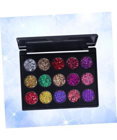 Mipcase Makeup Plattete 15 Matte Eyeshadow Eye Shadow Palettes Eyeshadow Pallet Eyeshadow Palette Diamond Sequins - Buy Online on GoSupps.com