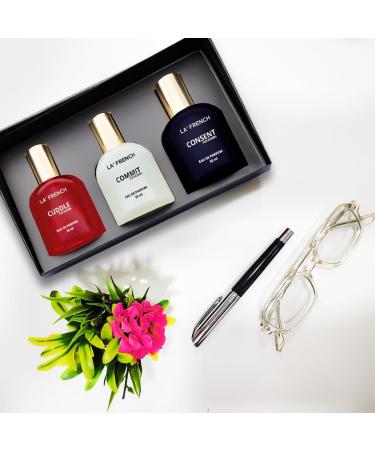 Perfume Gift Set for Women 3x30 ML Cuddle Commit & Consent Perfume Scent | Long Lasting EDP Fragrance Scent | Date night fragrance | Ideal Gift for Women - Buy Online on GoSupps.com