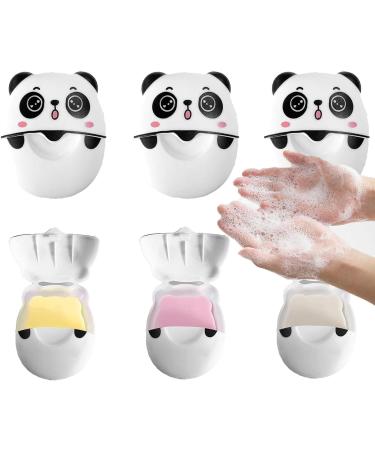 Buy Cute Panda Mini Travel Soap Paper - Compact Disposable & Water Soluble for Outdoor Cleaning | Perfect Foot & Hand Care Solution - Buy Online on GoSupps.com