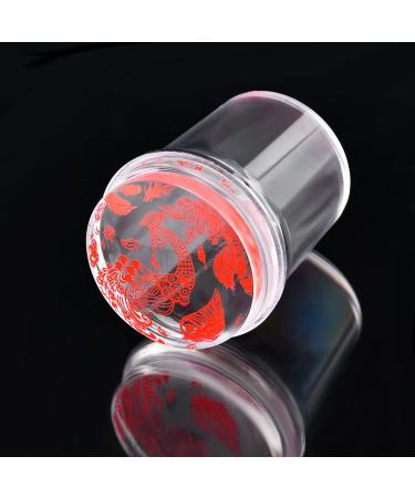 BEAUTYBIGBANG French Tip Nail Stamper Clear Silicone Jelly Stamping Kit - Buy Online on GoSupps.com