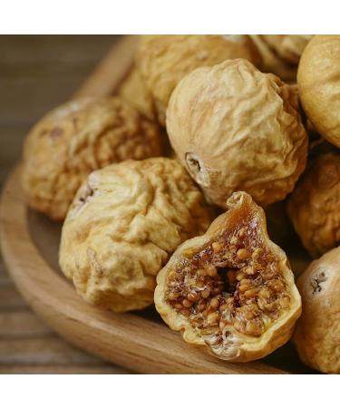 Organic Smyrna Turkish Figs - No Added Sugar Unsulphured | Large Dried Figs for Sweet Snacks & Porridge | 8.8oz/250g - Buy Online on GoSupps.com