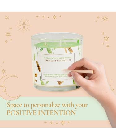 Sage & Palo Santo Energy Cleansing Candle - 14-oz. Glass Holder | 100% Natural Soy Wax & Essential Oils | Smudging, Aromatherapy, Meditation | Housewarming Gift - Buy Online on GoSupps.com
