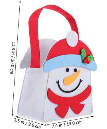 Alipis 1pc Christmas Candy Bag Candy Bags Handbag Storage Organizer Festive Themed Bag Cartoon Bag 30X19X9CM As Shown - Buy Online on GoSupps.com