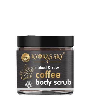 Coffee Body Scrub for Tan Removal & Soft-Smooth Skin | For Women & Men | De-Tan Bathing Scrub with Coconut Oil Removes Dirt & Dead Skin -(200gm)