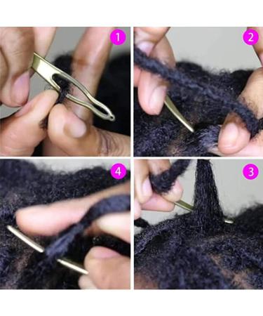 3x Dreadlocks Tool for Interlocking Hair - DIY Wig Making - 6.8 cm | Best Dreadlock Accessories Online - Buy Online on GoSupps.com