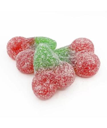 Fizzy Twin Cherries - 1000g Gummy Sweets