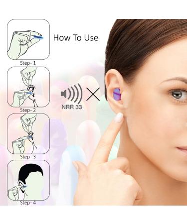 MOLDEX Sparkplugs Soft Foam Earplugs - 60 Pairs - 33dB NRR - Made in USA - Buy Online on GoSupps.com