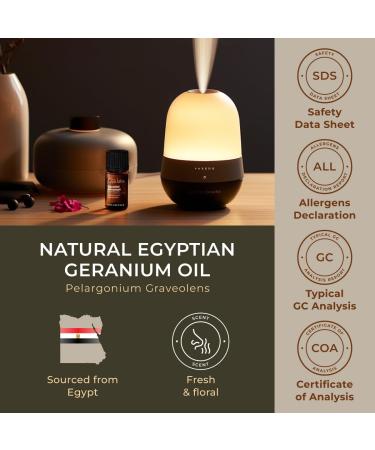 Gya Labs Organic Borage Oil For Skin (1.69 fl oz) & Geranium Oil for Skin (0.34 fl oz) Set - Aromatherapy Grade Essential Oils Set - Buy Online on GoSupps.com