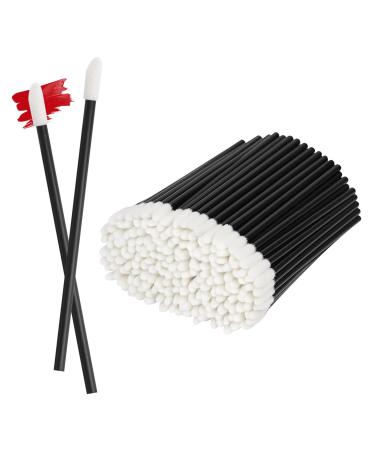 ChefBee 200PCS Lip Applicators Disposable - Lint Free Lip Brush Lipstick Applicator Wands, Black Lip Wands Lip Gloss Applicators Disposable, Lipstick Brush Lip Mask Makeup Applicator Beauty Tool Kits - Buy Online on GoSupps.com