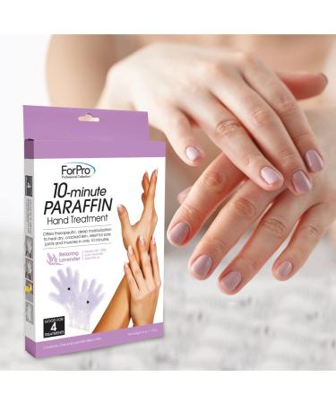 Paraffin Wax Hand Treatment Gloves - 10-Min Spa & Home Relaxation - Lavender Scented - 1 Pair - Buy Online on GoSupps.com