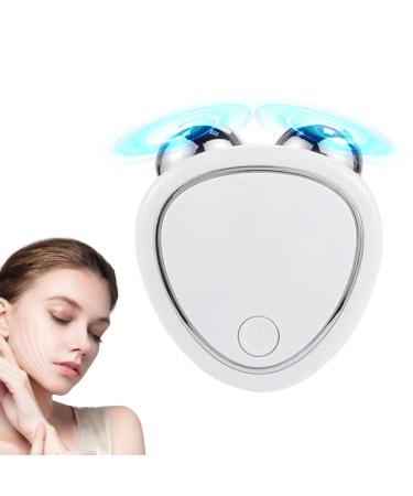 Microcurrent Face Lift Device, 2023 New Lift The Face and Tighten The Skin, USB Microcurrent Face Lift Skin Tightening Rejuvenation Spa for Facial Wrinkle Remover Toning Devic-(White) White-83