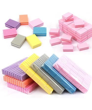 dijiusidy 50 Pieces Mini Buffing Files Block Manicure Colorful Sponge Nail Art Polishing Buffer Polish Tools Health Care Purple - Buy Online on GoSupps.com