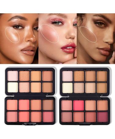 INTEROOKIE Matte Rouge Blush Highlight Three-dimensional Contour Makeup Palette - The Ultimate Grooming Solution (30g*01) - Buy Online on GoSupps.com