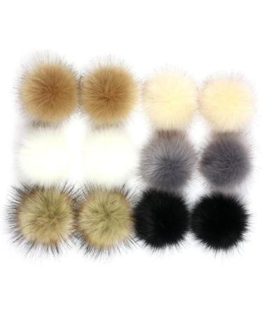 Alipis Earflap 24 Pcs Bag Charms Bag Scarf for Handbags Stuffed Pompom Ball Scarf Pompom Ball Christmas Accessories As Shownx2pcs mediumx2pcs - Buy Online on GoSupps.com