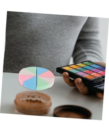 Healeved 3 Sets Triangular Sponge Puff Wedge Makeup Makeup Supplies Makeup Sponge Tools Fan-shaped Makeup Sponge Wedge Makeup Sponge Latex Sponge Puff Makeup Puff Makeup Pads - Buy Online on GoSupps.com