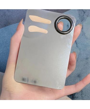 Fyearfly Makeup mixing palette Spatula Stainless steel Foundation Lipstick Color mixing palette - Buy Online on GoSupps.com