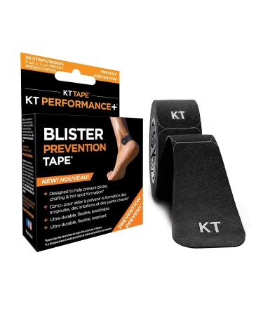 KT Tape Blister Prevention Tape Black Precut 9 cm