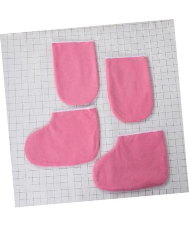 minkissy 6 Sets Leather Horn Boots Female Spa Gloves Wax Sock Paraffin Hand Cover Manicure Gloves Paraffin Wax Bath Gloves Hand Spa Gloves Spa Skin Care Gloves Paraffin Therapy Gloves - Buy Online on GoSupps.com
