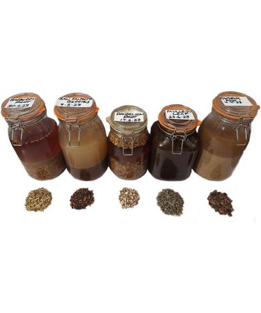 Hawthorn Berry Herbal Tincture (Alcohol & Glycerin Free) 110ml in Glass Bottle with Rubber Pipette (x1) - Buy Online on GoSupps.com