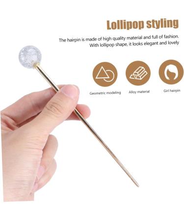 Angoily 1pc Japanese Hair Sticks for Long Hair Chinese Hair Pin Vintage Hair Sticks Rhinestone Barrettes Decorative Chopsticks for Hair Metal Hair Stick Girl Hairpin Temperament - Buy Online on GoSupps.com