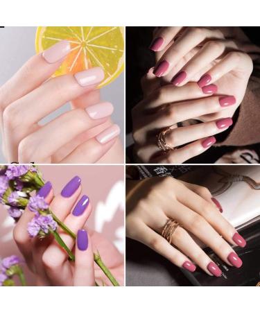 Vishine Gelpolish Professional UV LED Soak Off Varnish Color Gel Nail Polish Manicure Salon Plum(1417) G1417 - Buy Online on GoSupps.com