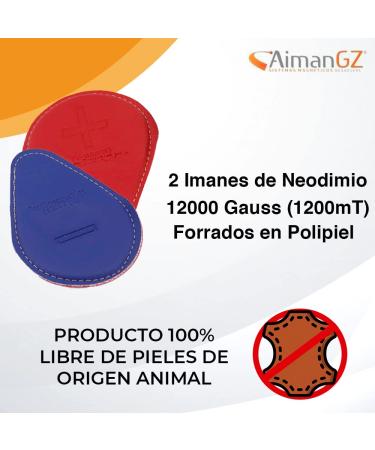 Aimangz Bio Pair Neodymium Magnets for Magnetic Therapy - 2500 Gauss | International Shipping Available - Buy Online on GoSupps.com