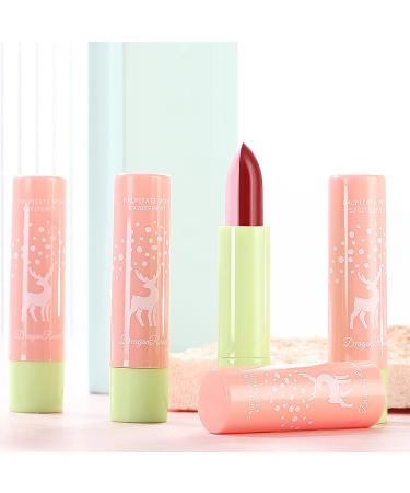 KTouler 4 Pcs Color Changing Lipstick Set - Long Lasting Moisturizing Lip Balm Gift Set for Girls and Women | pH Temperature Non-Stick Cup Waterproof Makeup - Buy Online on GoSupps.com