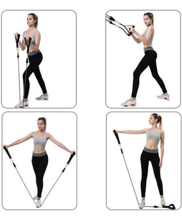 Shitailu Resistance Band Handle Heavy Duty Strong Nylon Webbing and Steel D Ring for Fitness Workout Gym Pilates Yoga Crossover Tricep Exercise - Buy Online on GoSupps.com