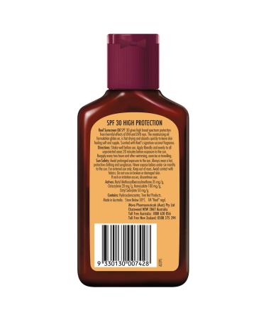 Reef Dark Sun Tan Oil Coconut 125ml (SPF30+) - Buy Online on GoSupps.com
