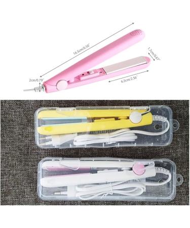2024 New Purple Werdeny Mini Ceramic 2-in-1 Hair Curler & Straightener - Perfect for Short & Fine Hair - Buy Online on GoSupps.com