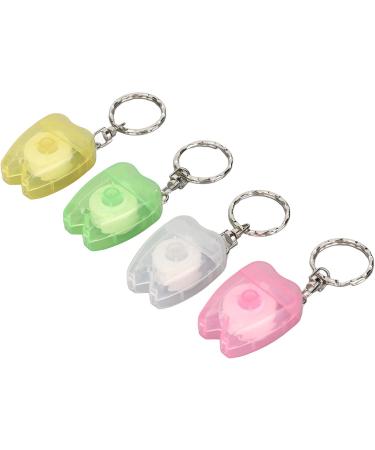 Verdant Touch Tooth Shape Box - Portable Mouth Care Kit with Tongue Scraper & Dental Floss | Ideal Travel Dental Accessories - Buy Online on GoSupps.com