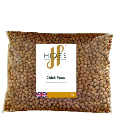 Hides Fine Foods - Chick Peas 1kg - GMO Free - Suitable for Vegetarians - Cooking - Soups - Stews - Curries - Dips - Salads - Supports Digestive Health