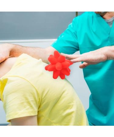 Buy Homsfou Star Fitness Ball | Silicone Massage & Exercise Ball for Muscle Relief | Perfect for Yoga & Studio Use - International Shipping Available - Buy Online on GoSupps.com