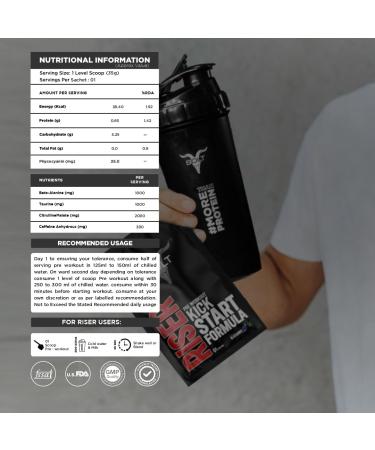Buy Pre Workout - 10 GM | Boost Energy & Performance | International Shipping Available - Buy Online on GoSupps.com