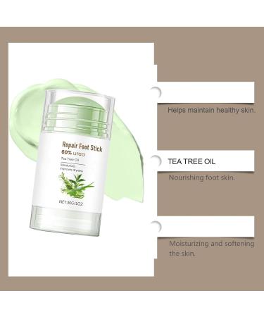  homomdy Repairing foot stick with 60% urea urea foot cream stick for chapped and dry skin callus removal for feet and hands deep moisturizing softens - Buy Online on GoSupps.com