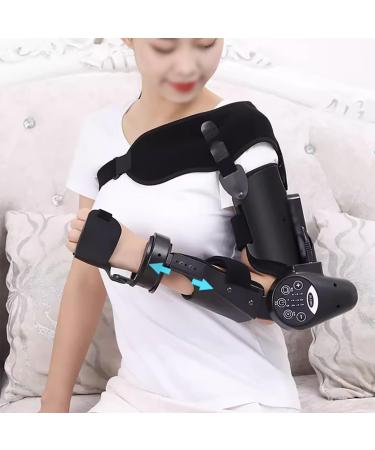 Electric Elbow Joint Rehabilitation Device Wireless Intelligent Key Control Hinged Elbow Brace Arm Exerciser for Stroke Hemiplegia Patients (Right)