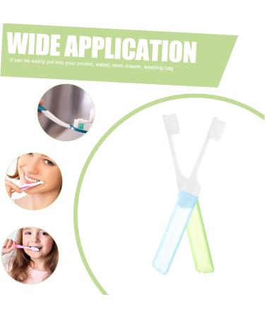 ULTECHNOVO 40 pcs Portable Manual Toothbrush - Soft Fur Travel Size Cleaning Brush for Global Shipping - Buy Online on GoSupps.com